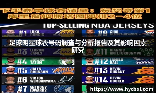 足球明星球衣号码调查与分析报告及其影响因素研究